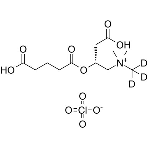 CAS#:2245711-21-9 | L-Carnitine(mono)-O-glutaryl-d3 perchlorate | Chemsrc