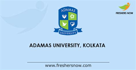 Adamas University, Kolkata - adamasuniversity.ac.in | Courses, Fees