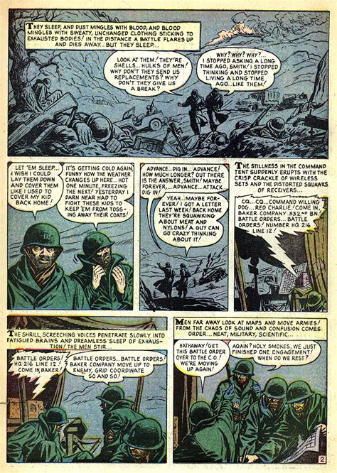 Four-Color Shadows: Muck!-War Comics-1952