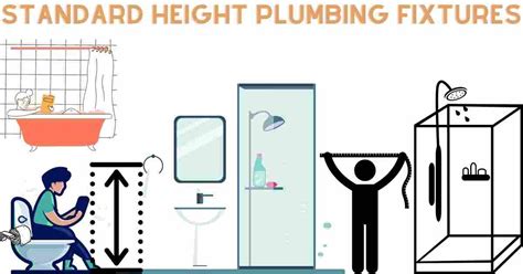 Standard Height of Plumbing Fixtures - Detailed Information - Civil Site