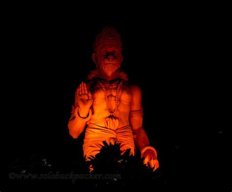 Lord Hanuman Statue @ Chhatarpur Temples | Statue, Lord hanuman, Buddha statue