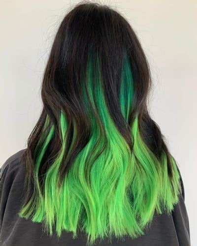 17 Green Hair Color Ideas (You'll Be Green With Envy in 2023) | Hair dye tips, Green hair dye ...