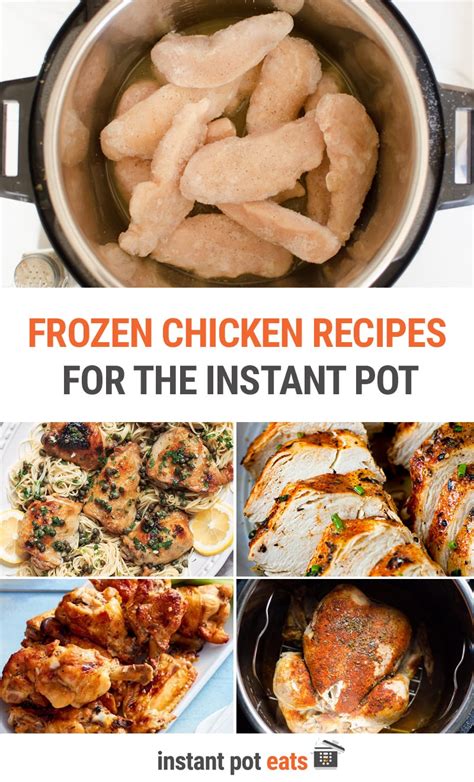 Instant Pot Frozen Chicken Recipes