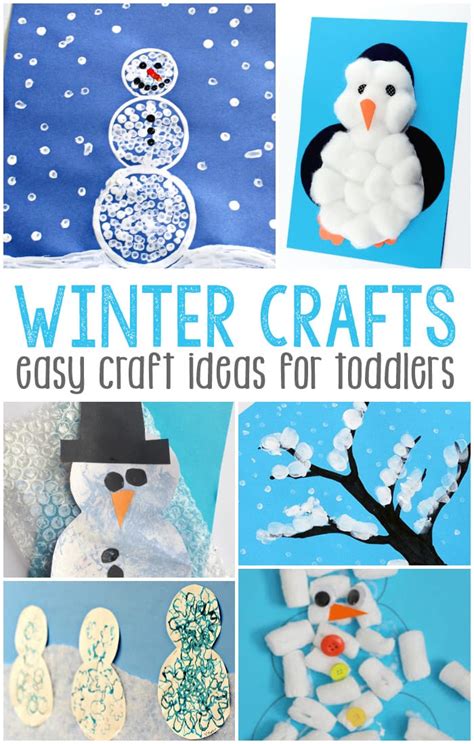 Easy Printable Winter Crafts