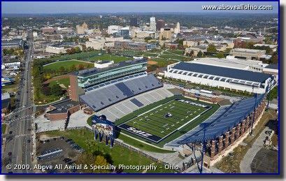 aerial pics of college football stadiums | Image: university-of-akron ...