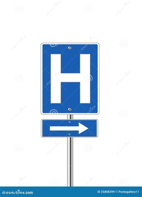 Hospital Sign Royalty-Free Stock Photo | CartoonDealer.com #2753373