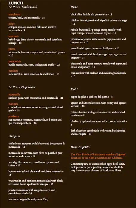 Osteria Menu, Menu for Osteria, Fairmount, Philadelphia - Urbanspoon/Zomato