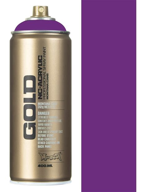 Montana Gold Spray Paint 400ml - Valerie G4230 - Spray Paint Supplies from Fat Buddha Store UK