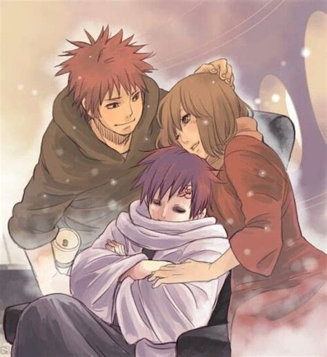 Rasa, Karura, father, mother, Gaara, family, sleeping; Naruto | Naruto ...