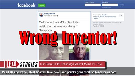 Fake News: Henry T Sampdon (or Sampson) Was NOT The Inventor of the ...