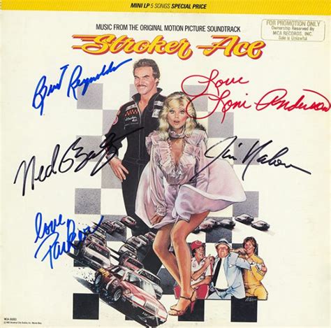 Stroker Ace Cast Signed Movie Soundtrack Album – Artist signed ...