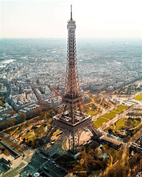 Sights of France on Instagram: “Bird's eye view of the Eiffel Tower ...