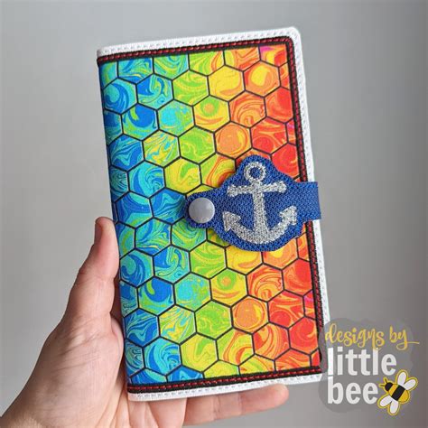 Anchor Pocket Calendar Cover - Designs by Little Bee