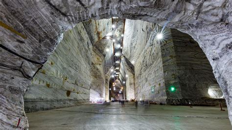 Salt Mine of Slanic Prahova in Romania Editorial Stock Image - Image of romania, attraction ...