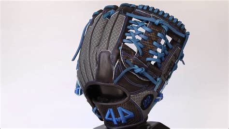 44 Pro Custom Baseball Gloves Signature Series Black Snakeskin Royal ...