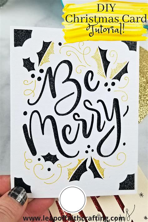 Cricut Joy Christmas Cards: 4 Quick and Easy Holiday Cards! - Leap of ...