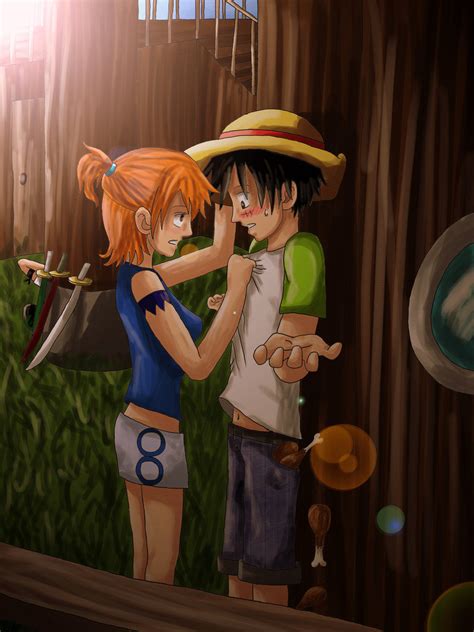 Nami x Luffy - Monkey D. Luffy Photo (25917263) - Fanpop