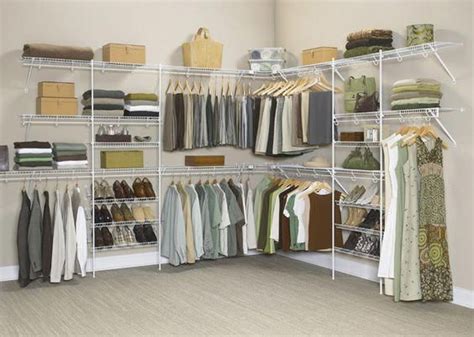 Image result for master wire rack closet | New House:) | Wire closet shelving, Closet bedroom ...