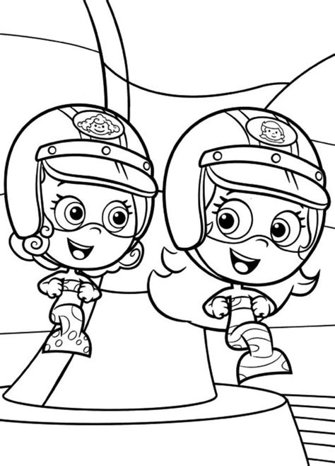 Bubble Guppies Halloween Coloring Pages Coloring Pages