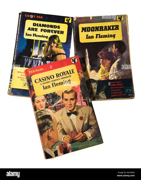 James bond books hi-res stock photography and images - Alamy