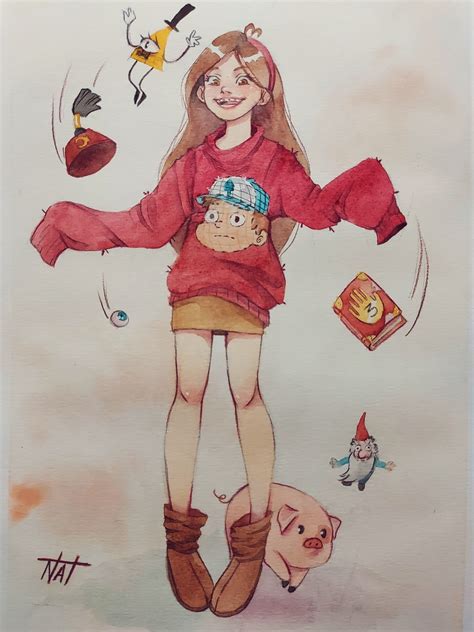 ArtStation - Mabel Pines- Gravity Falls