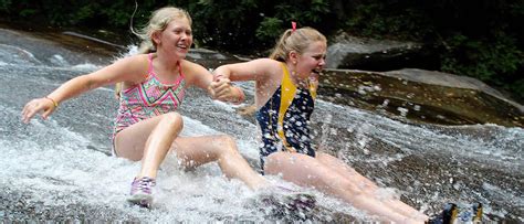 Sliding Rock NC | Timeless Mountain Fun | Rockbrook Camp