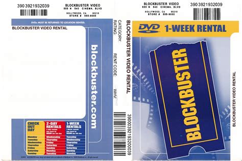 Blockbuster DVD Cover 1 | A Blockbuster DVD cover with the t… | Flickr