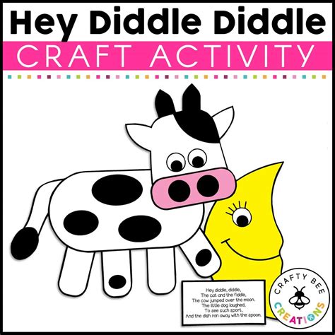 Hey Diddle Diddle Craft Activity - Crafty Bee Creations