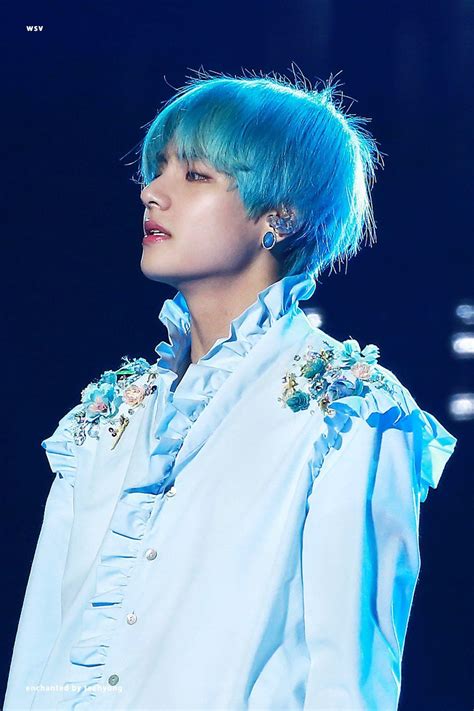 Taehyung Blue Hair Wallpapers - Wallpaper Cave