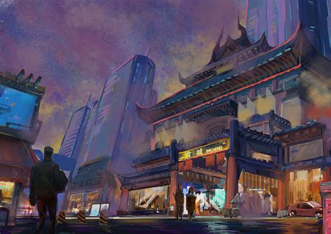 ArtStation - chinatown