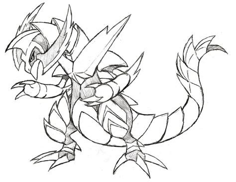 Project Fakemon: Mega Haxorus by XXD17 | Pokemon coloring pages, Pokemon coloring, Dragon type ...