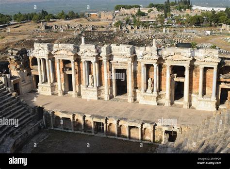 Well preserved ancient amphitheater in the ancient city of Ephesus Stock Photo - Alamy