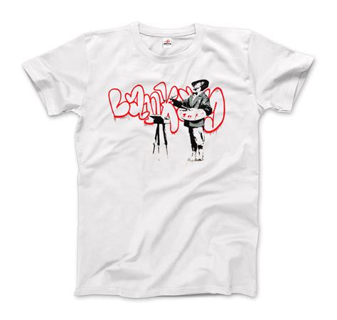 Banksy The Painter (Velasquez) From Portobello Road T-Shirt | Shoplinkz, art-o-rama-shop ...