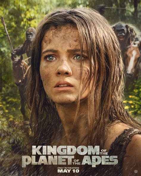 FREYA ALLAN – Kingdom of The Planet Of The Apes Poster, 2024 – HawtCelebs