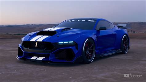 Ford Mustang GT 2024 Custom Body Kit by Hycade Buy with delivery ...