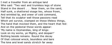 Percy Bysshe Shelley Poems > My poetic side