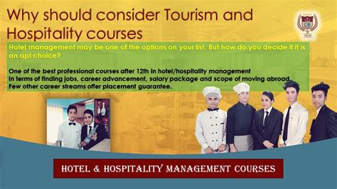 Tourism and hospitality courses (Why you should consider tourism and hospitality courses) - YouTube