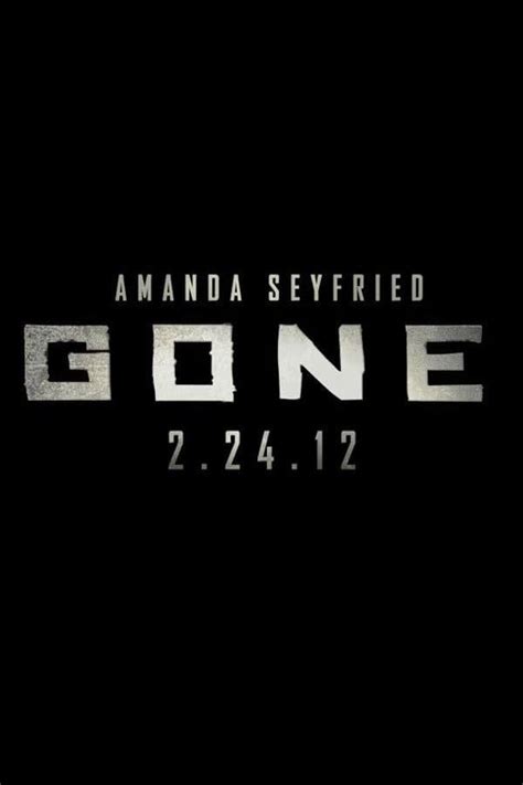 Gone Movie Poster - Movie Fanatic