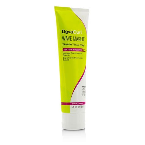 DevaCurl - Wave Maker (Touchable Texture Whip - Texture & Volume) 147.9ml/5oz - Styling Cream ...