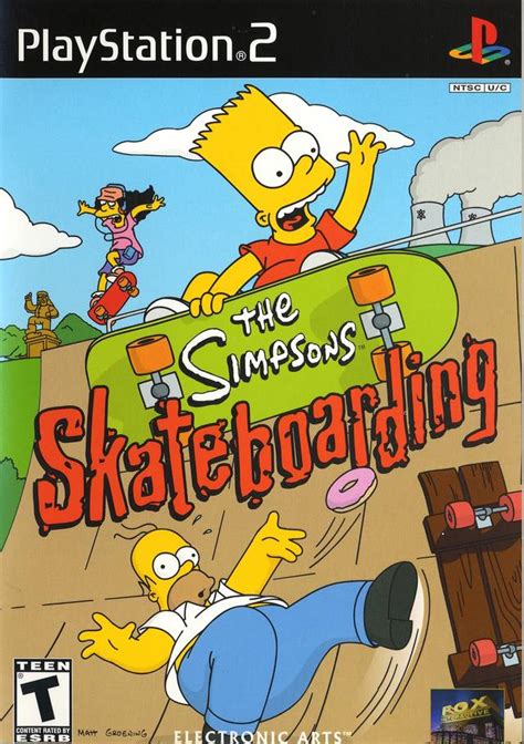 Simpsons Skateboarding Sony Playstation 2 Game