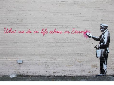 Banksy Graffiti Political