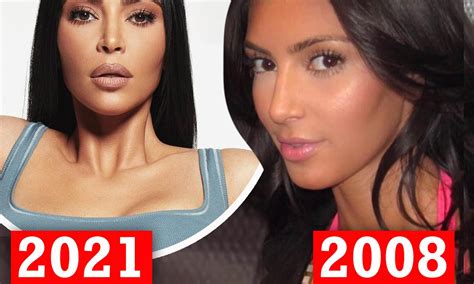 Kim Kardashian With And Without Makeup | Makeupview.co