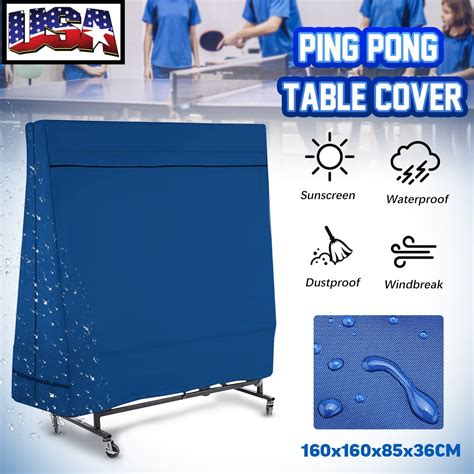 Waterproof Indoor/Outdoor Table Tennis Cover Ping Pong Table Protective Cover - Walmart.com ...