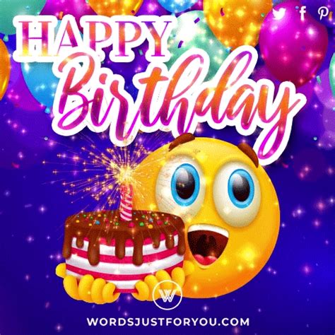 Happy Birthday Gif - 7686 » Words Just For You! - Best Animated Gifs ...