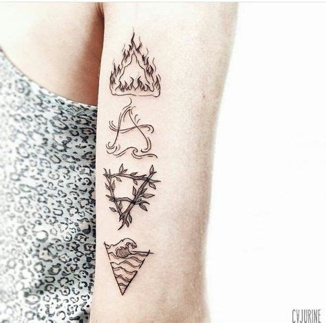 16 ideas de 4 elementos tattoos | tatuajes de los cuatro elementos ...