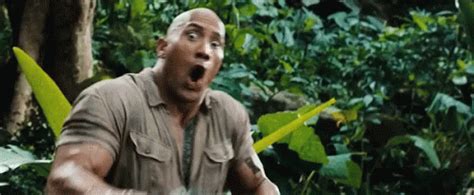 Dwayne Johnson Shookt GIF - Dwayne Johnson Shookt Jumanji - Discover & Share GIFs