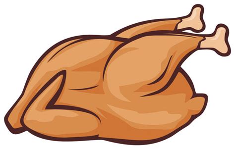 Clipart Cartoon Cooked Chicken : Cartoon Roasted Chicken Clipart Lizenzfrei Gograph - Get the ...