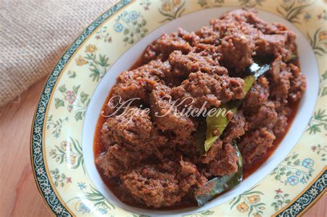 Rendang Daging Yang Sedap Dan Sangat Istimewa - Azie Kitchen