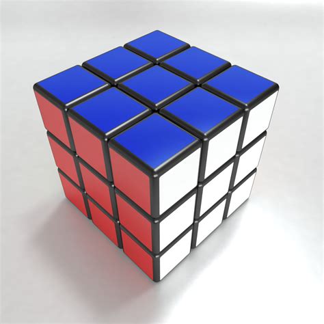 Free rubik s cube 3D model - TurboSquid 1547025