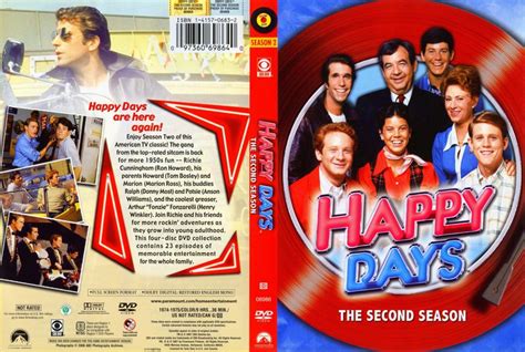 Happy Days - Season 2 - TV DVD Scanned Covers - 12784Happy Days - Season 2 :: DVD Covers